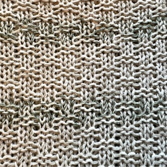 FREE PEOPLE Slubby Striped Pullover Sweater – Sea Mist – Size S - Picture 9 of 16